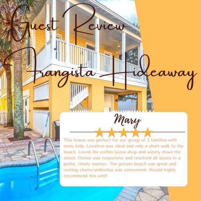Frangista Hideaway Villa Destin Eksteriør billede
